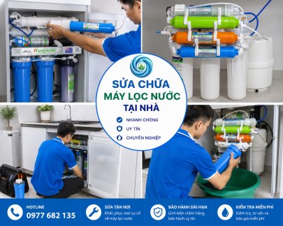 Thay lõi lọc nước tại nhà Hà Nội - Miễn phí công thay