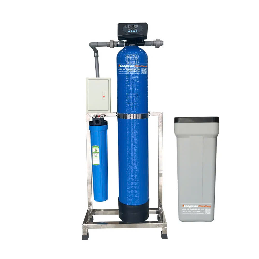 Bộ lọc tổng đầu nguồn gia đình 1 Cột Composite, Van tự động,